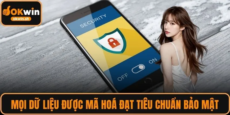 Mọi dữ liệu được mã hoá đạt tiêu chuẩn chính sách bảo mật